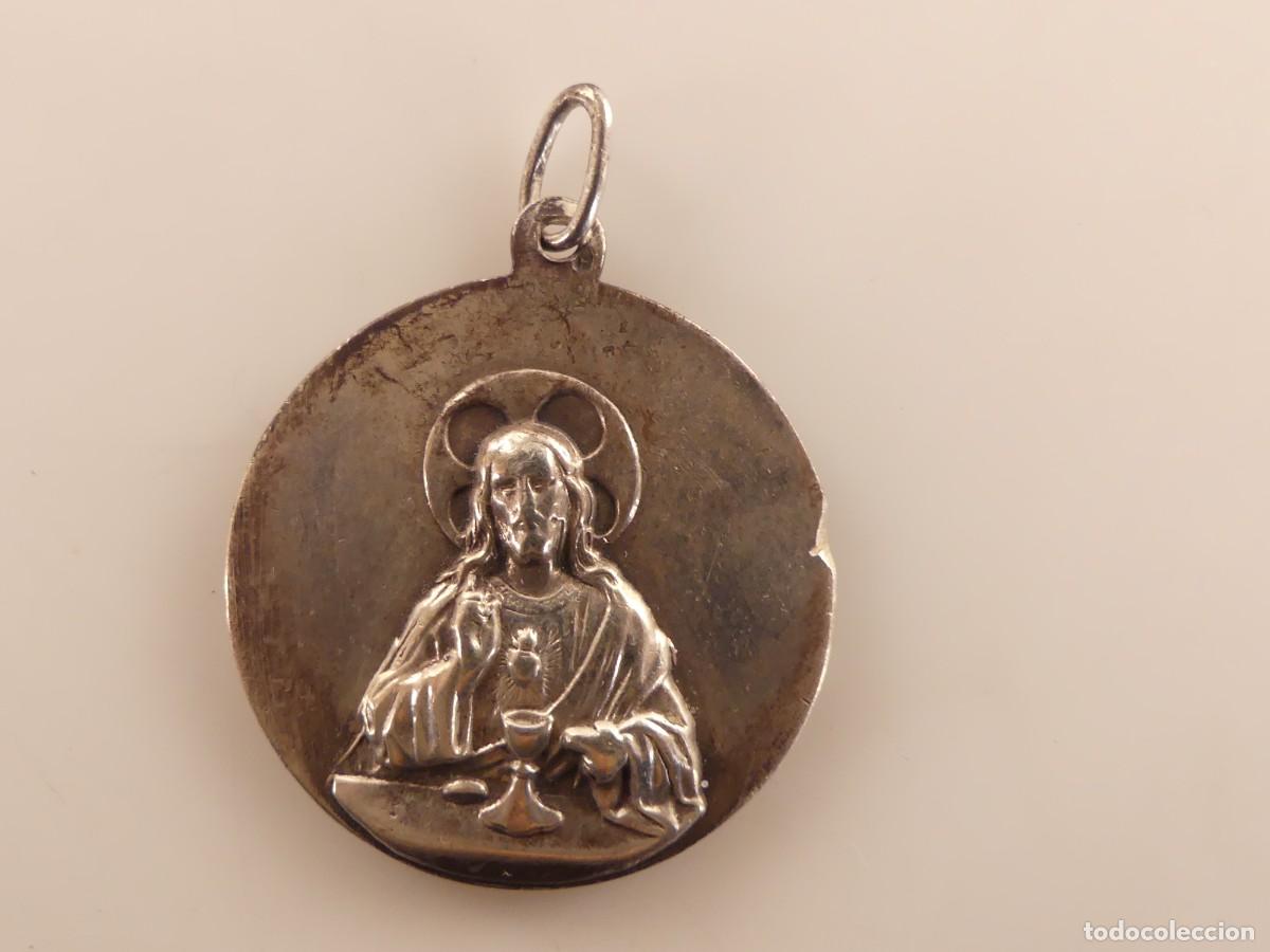 Antiquit&auml;ten: MEDALLA RELIGIOSA SAGRADO CORAZON DE JESUS