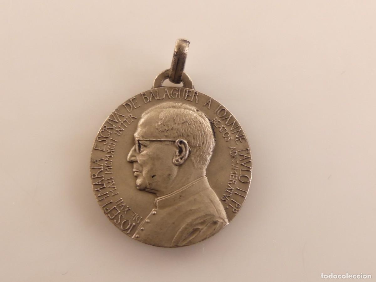 Antiquit&auml;ten: MEDALLA DE PLATA PESA 5,49 GRAMOS - BEATIFICACION DE JOSE MARIA ESCRIVA DE BALAGUER
