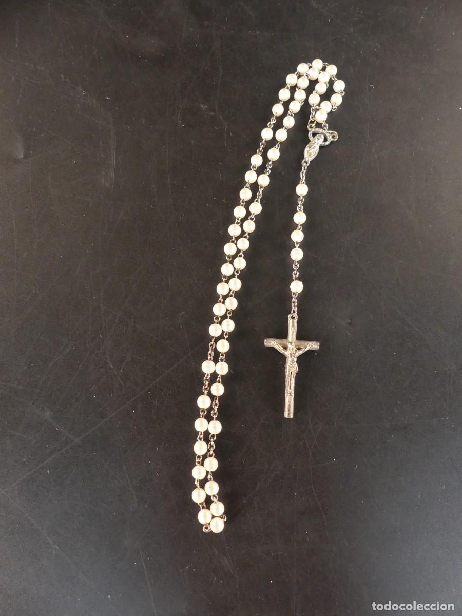 Oggetti Antichi: Maravilloso Rosario Precioso Objeto Religioso Excelente Detallado