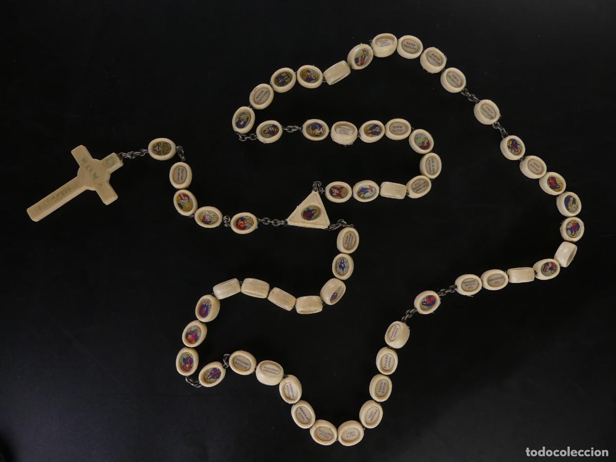 Antiquit&auml;ten: Maravilloso Rosario Precioso Objeto Religioso Excelente Detallado