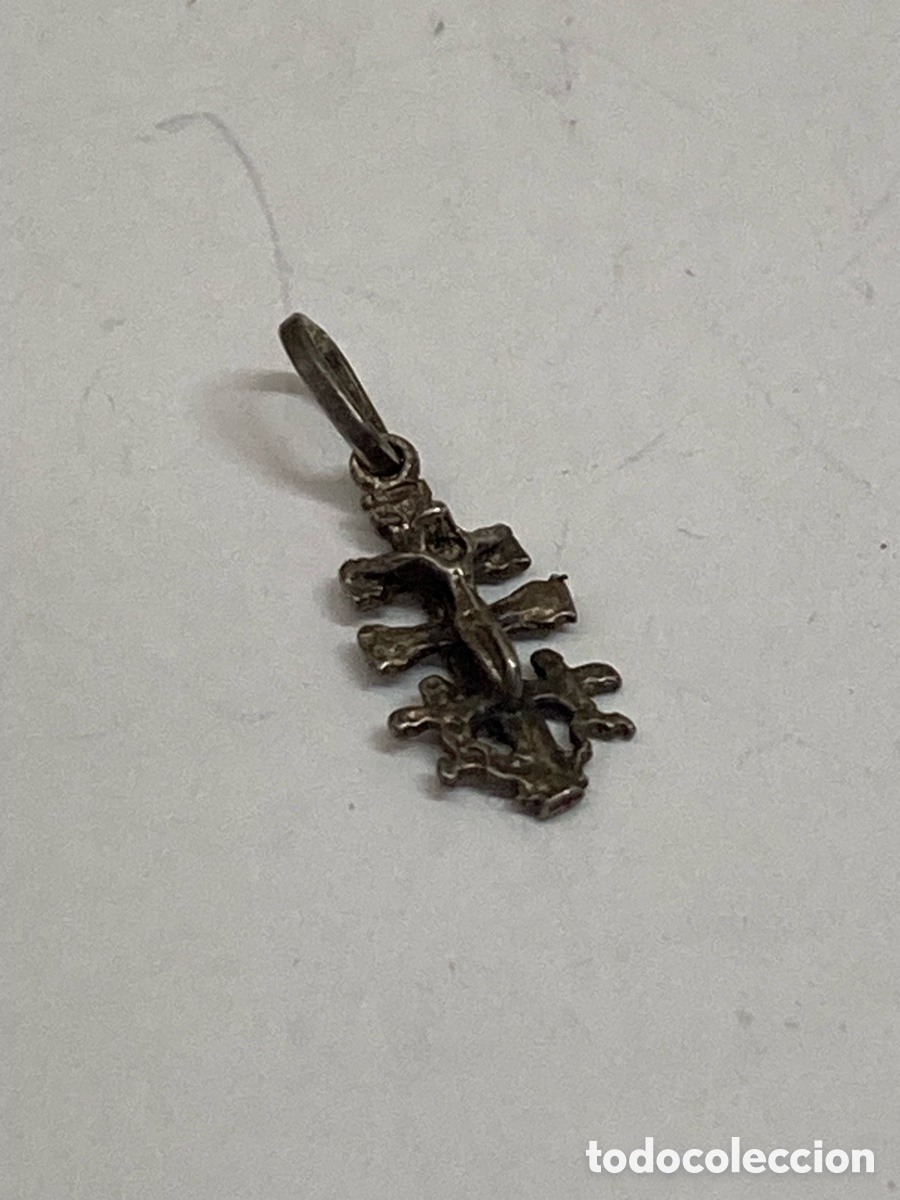 Antig&uuml;edades: Cruz de plata religiosa C623