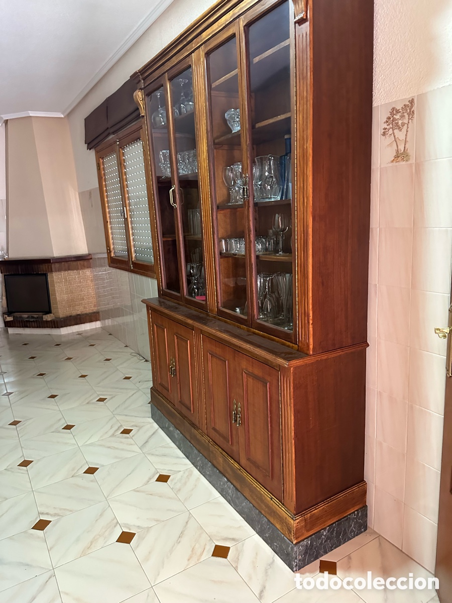 Antig&uuml;edades: Vitrina Inglesa Siglo XlX - Foto 3