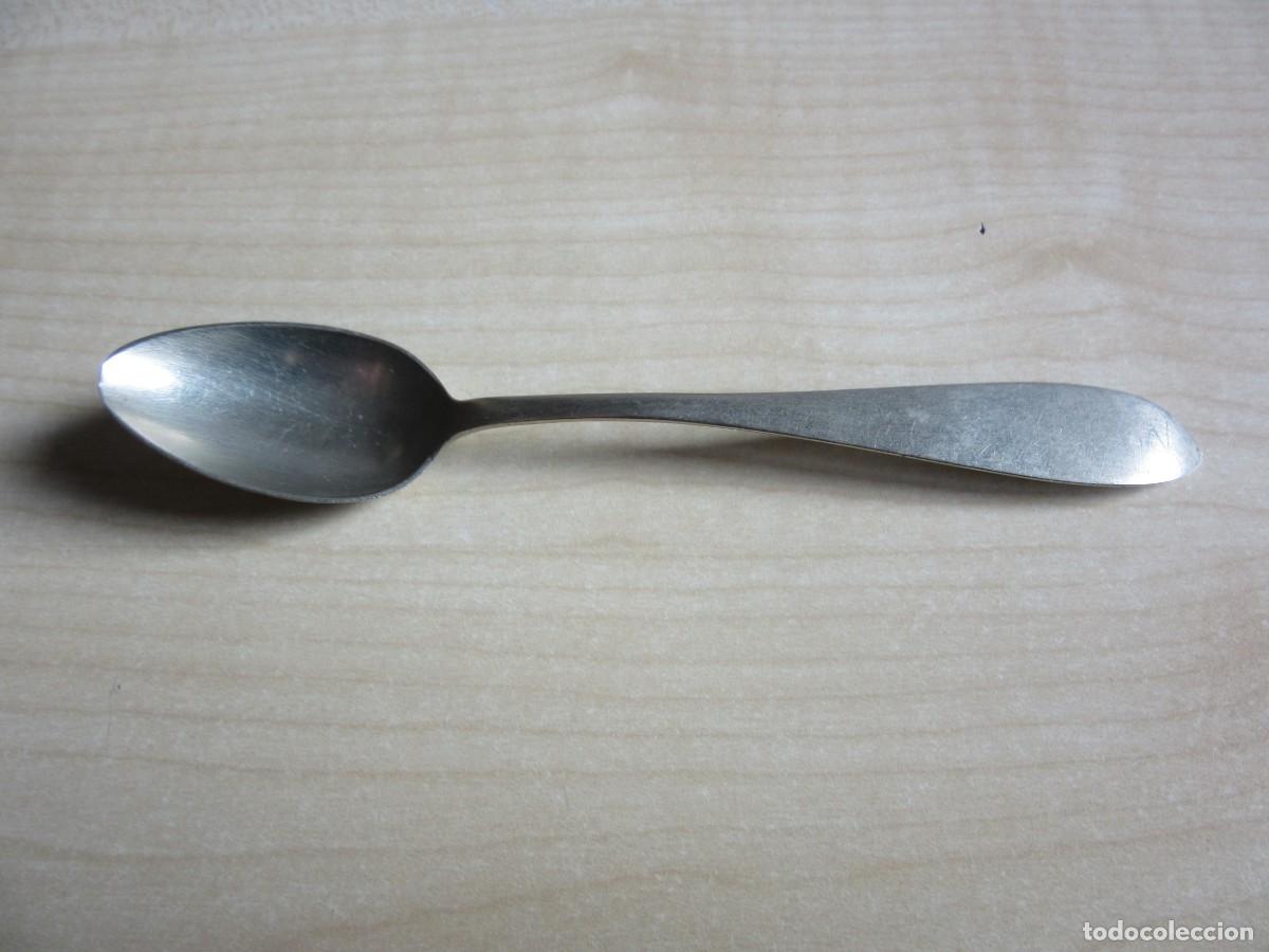 Antiguidades: Cucharilla Meneses Posible finales S XIX o principios XX 14,5 cm