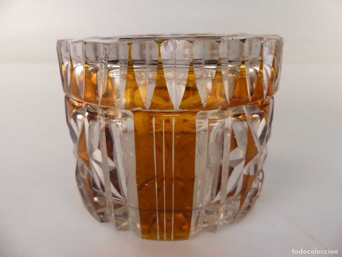 Antiguidades: BONITO AZUCARERO DE CRISTAL DE BOHEMIA