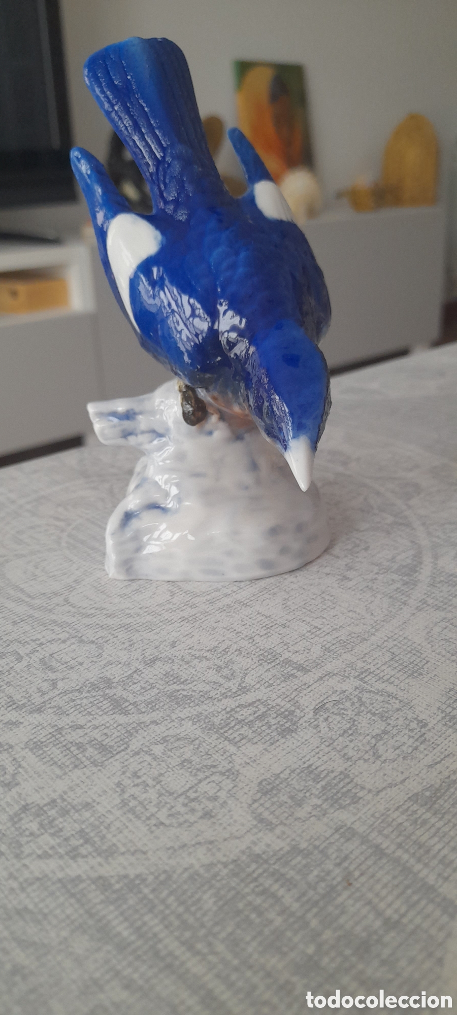 Antiques: Porcelana cer&aacute;mica pajarito