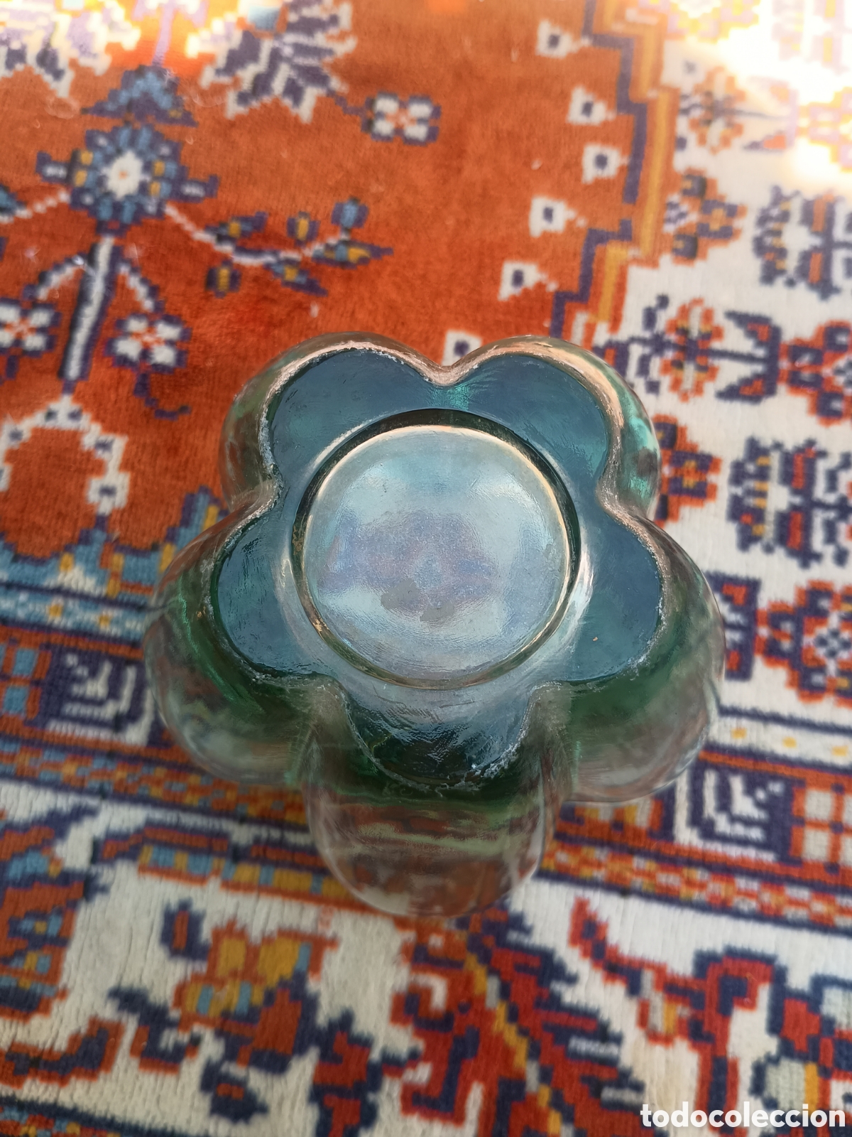 Antig&uuml;edades: Cenicero cristal art Deco - Foto 3