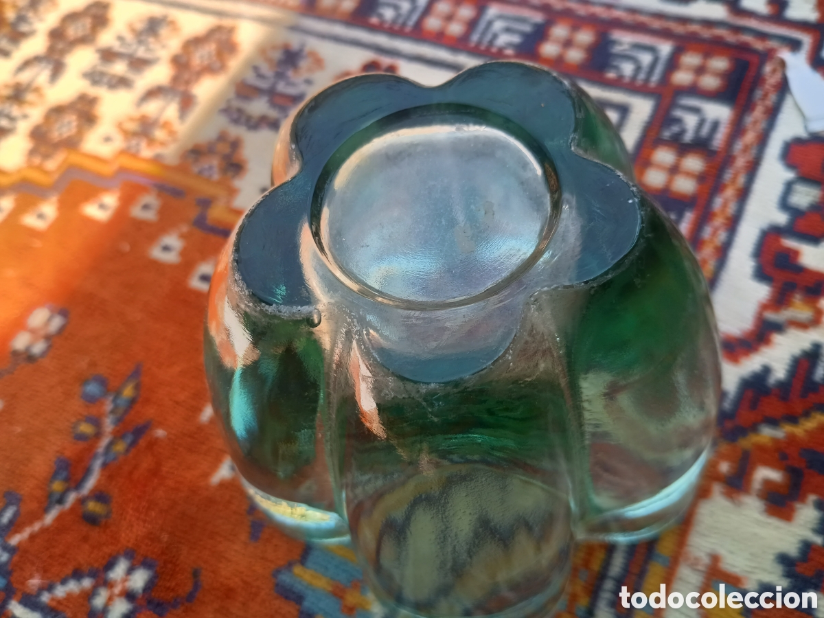 Antig&uuml;edades: Cenicero cristal art Deco - Foto 4