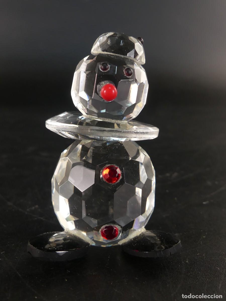 Antig&uuml;edades: FIGURA MINIATURA DE CRISTAL