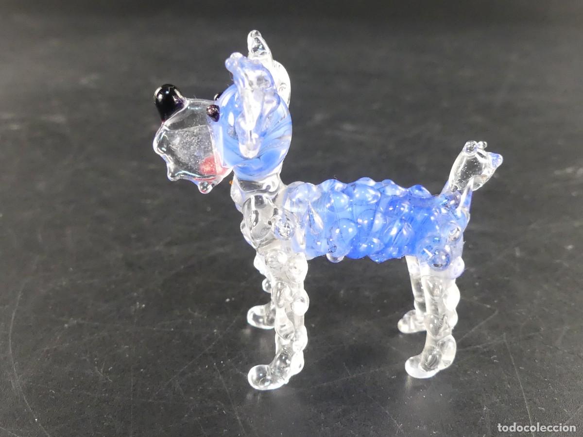 Antig&uuml;edades: FIGURA MINIATURA DE CRISTAL