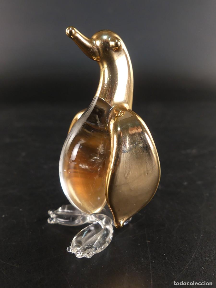 Antig&uuml;edades: FIGURA MINIATURA DE CRISTAL