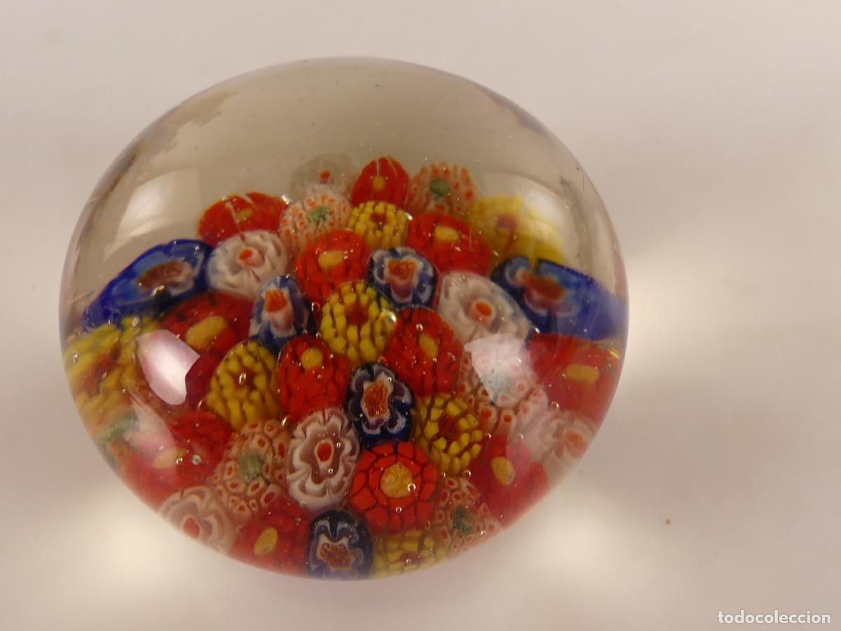 Antig&uuml;edades: Preciosa Bola Pisapapeles de Cristal de Murano bonita Decoraci&oacute;n