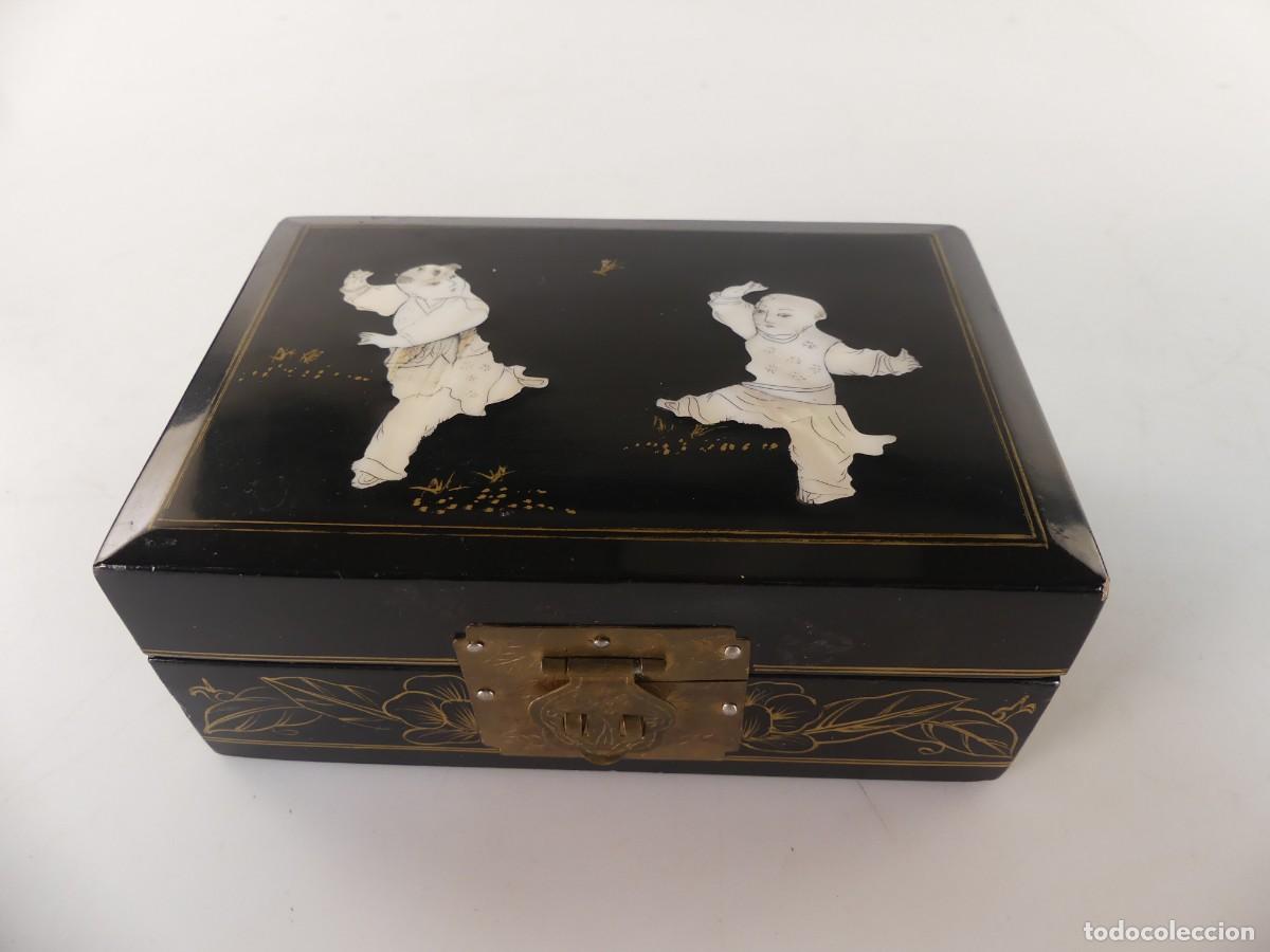 Antiques: PRECIOSA CAJA JOYERO CHINA JAPON