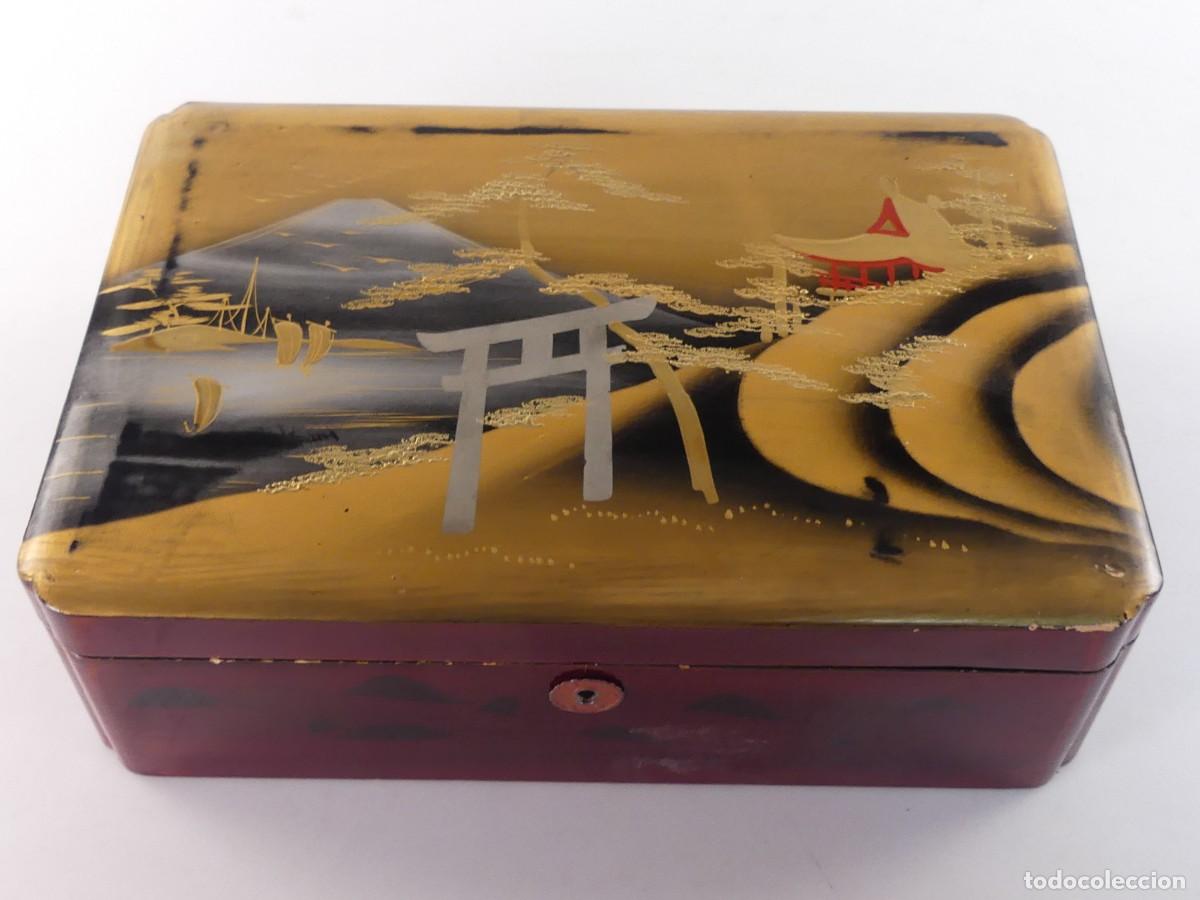 Antiguidades: PRECIOSA CAJA JOYERO CHINA JAPON