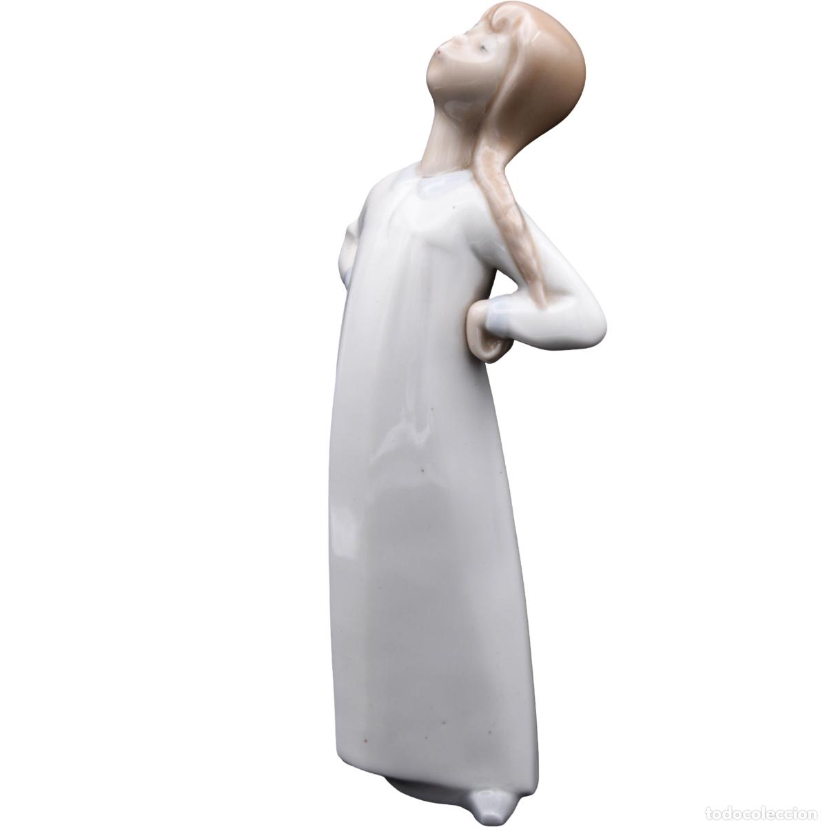 Antiguidades: Lladr&oacute; - Ni&ntilde;a - Figura de porcelana
