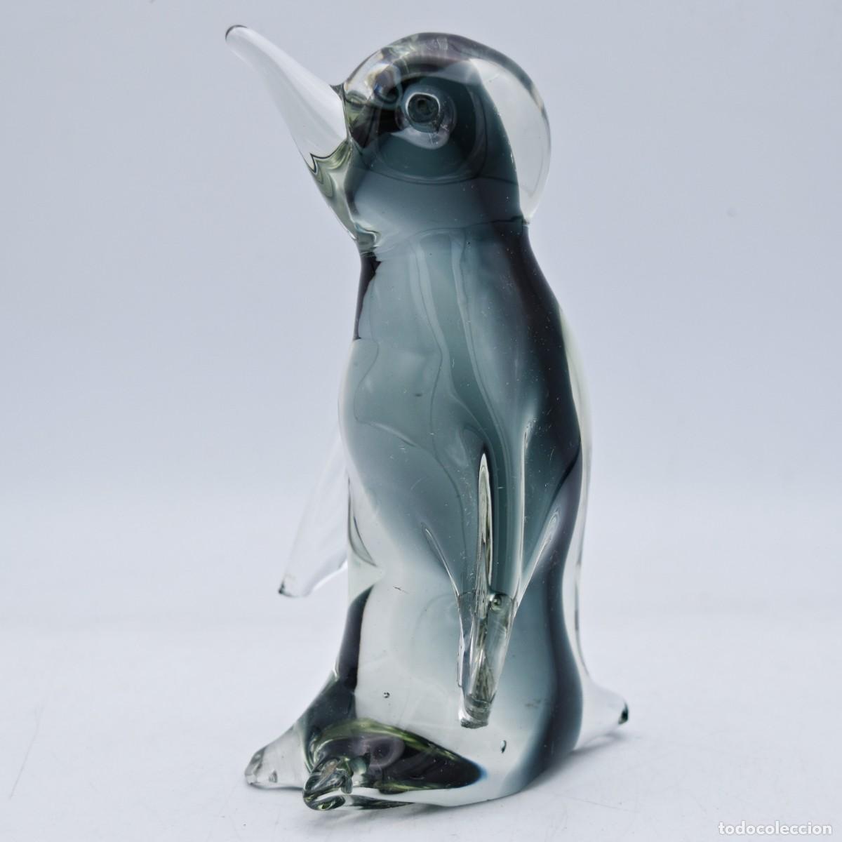 Antig&uuml;edades: Murano - Ping&uuml;ino de cristal - Foto 6