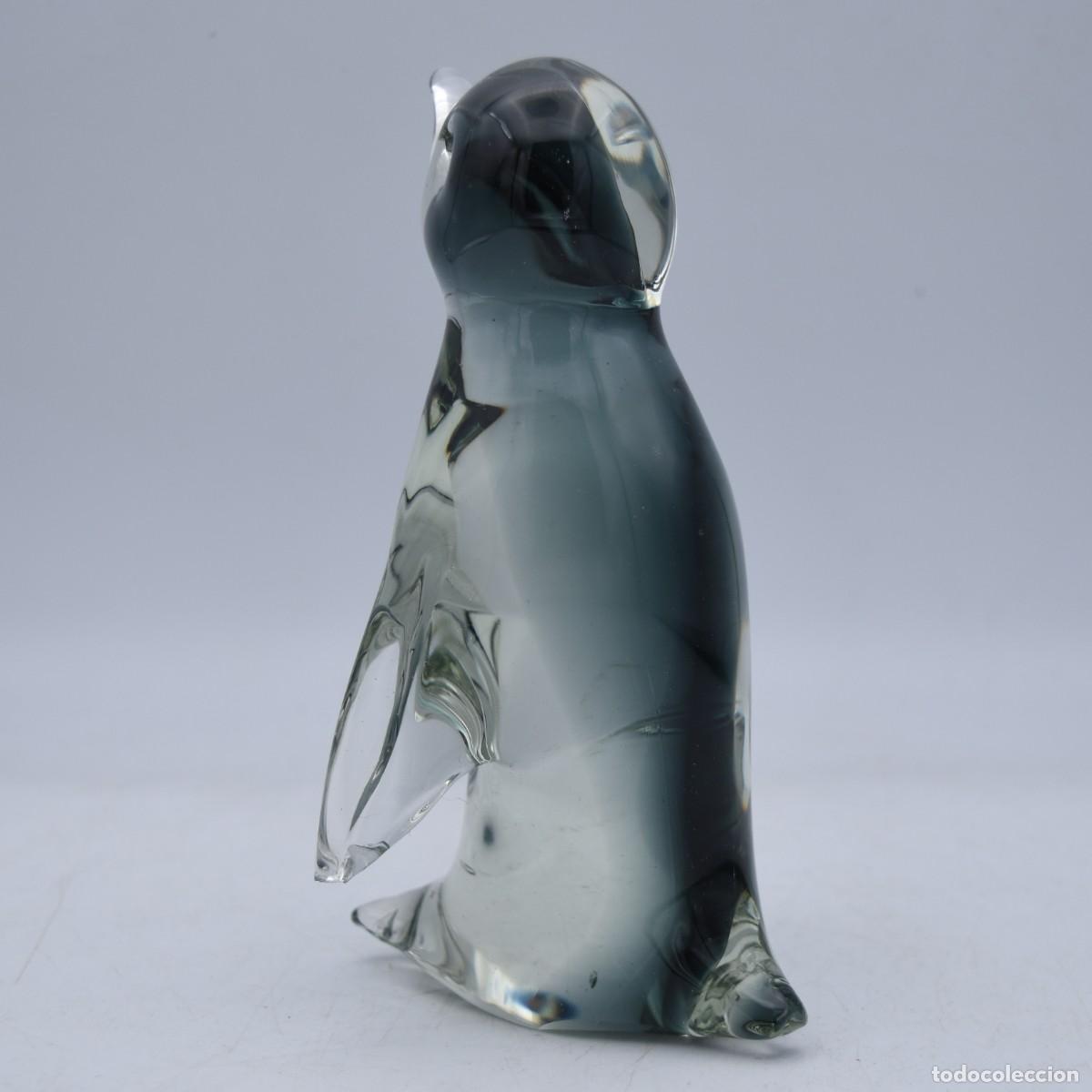 Antig&uuml;edades: Murano - Ping&uuml;ino de cristal - Foto 7