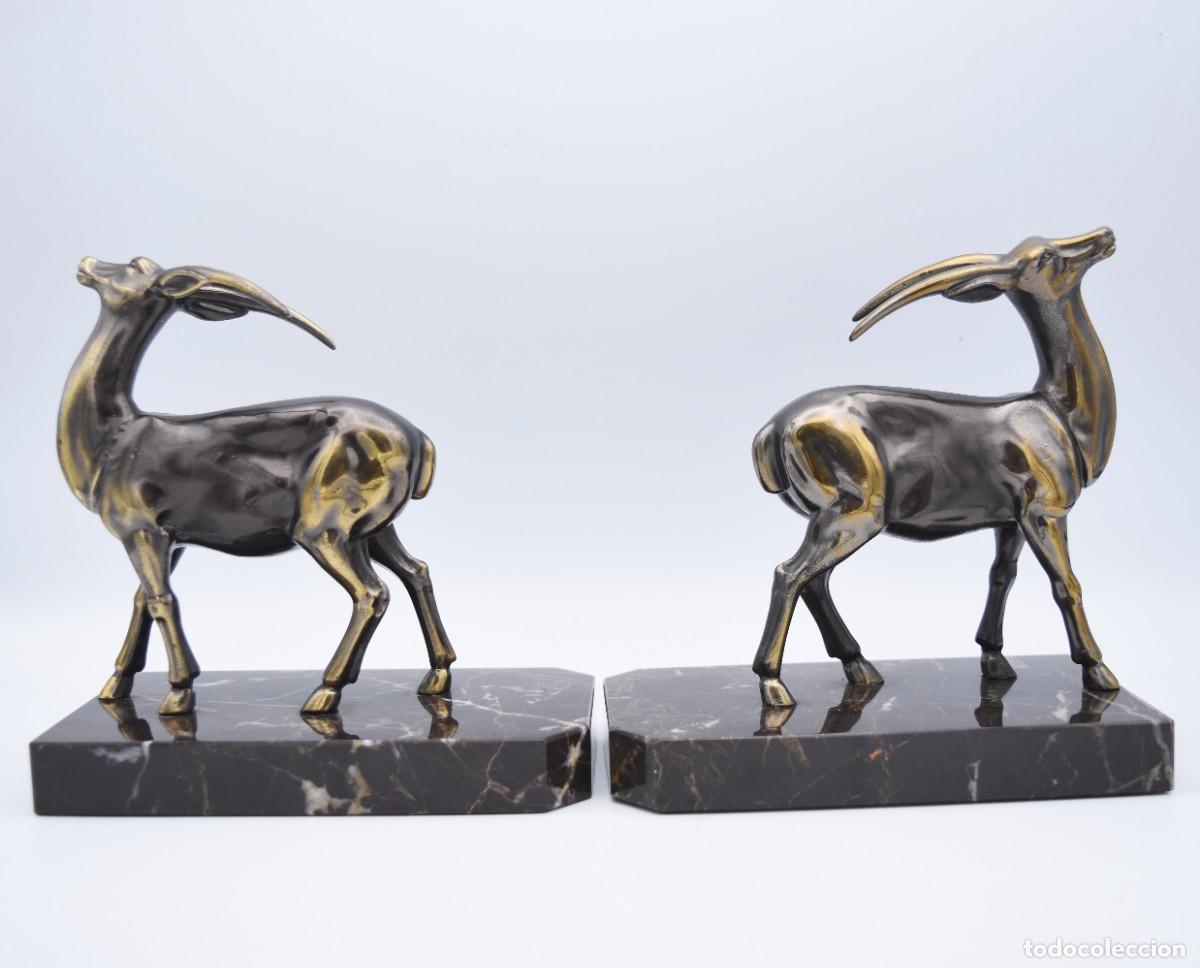 Antig&uuml;edades: Sujetalibros con forma de ant&iacute;lopes - Foto 8