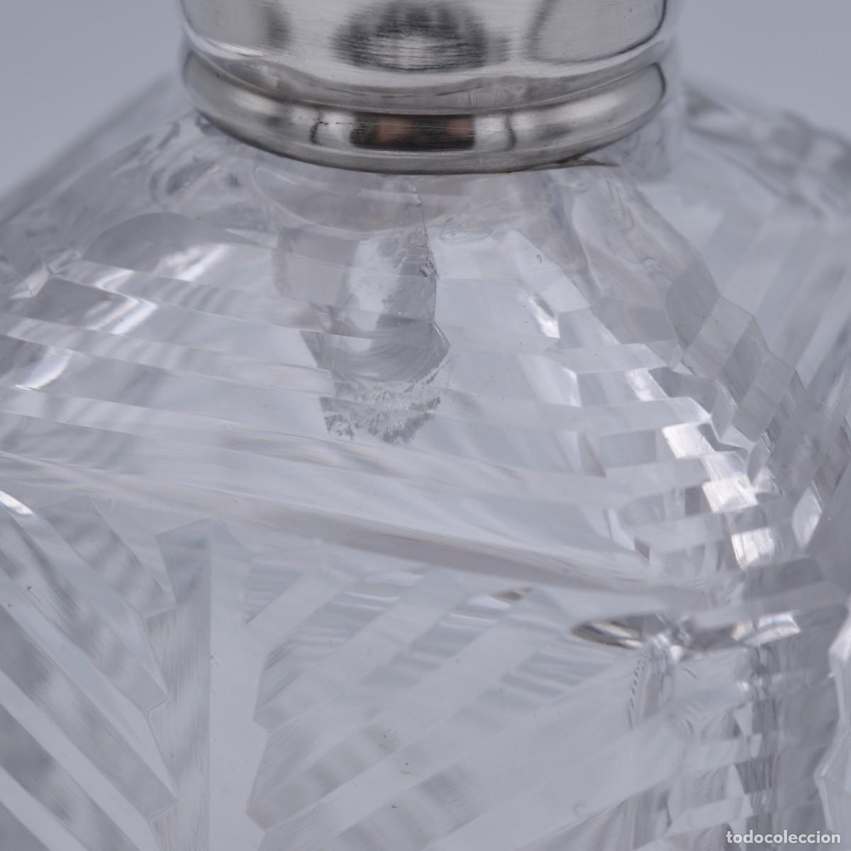 Antig&uuml;edades: Botella / licorera con gollete de plata - Foto 11