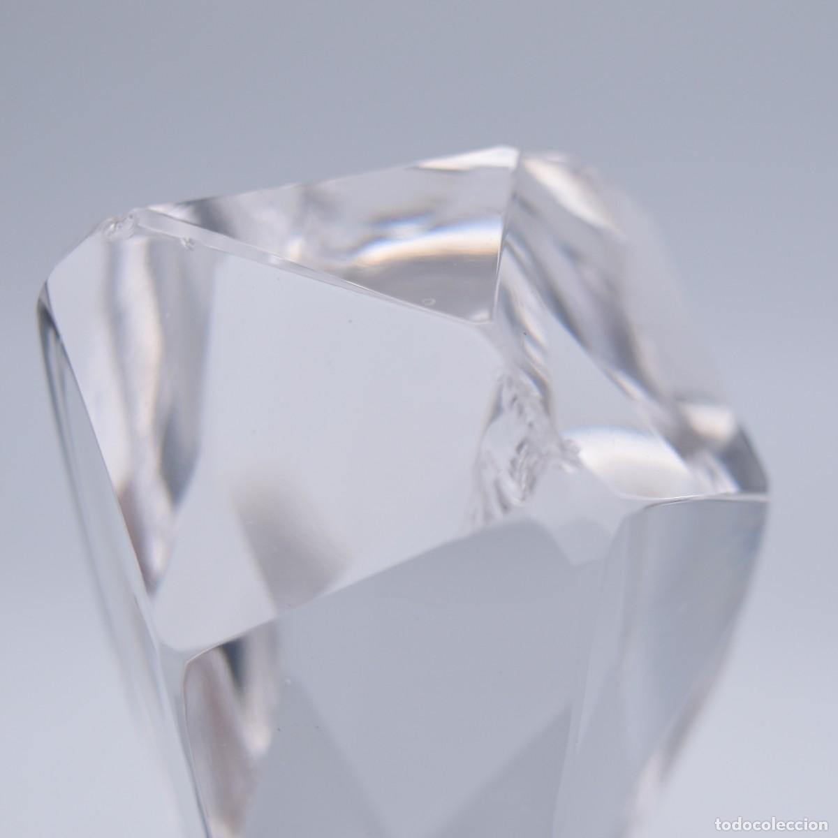 Antig&uuml;edades: Botella licorera de plata y cristal tallado - Foto 7