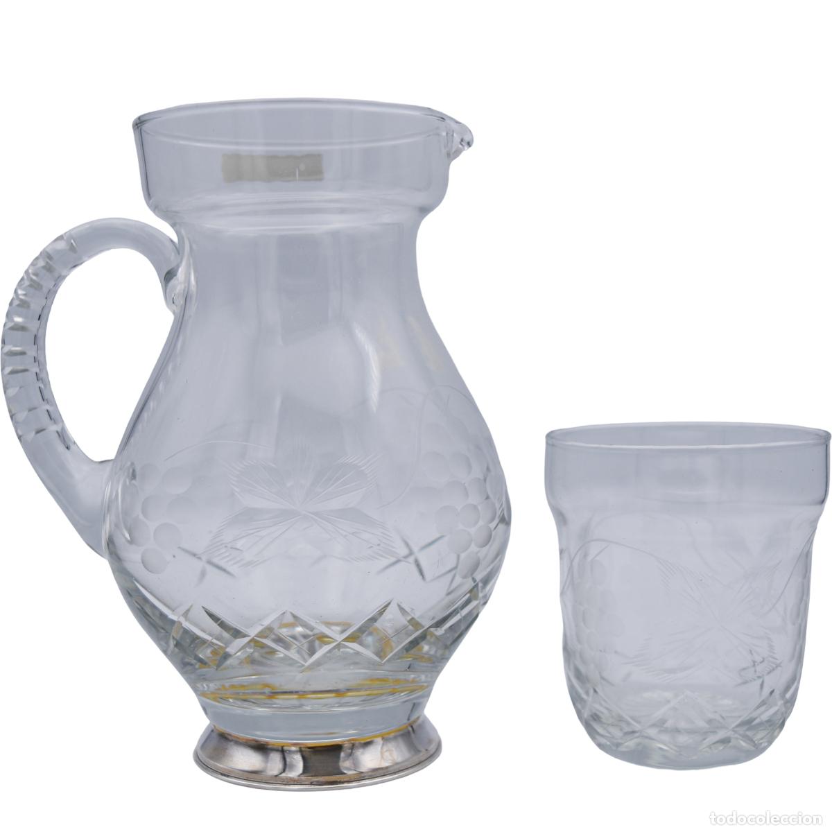 Antig&uuml;edades: Juego de noche - Jarra con vaso - Foto 2