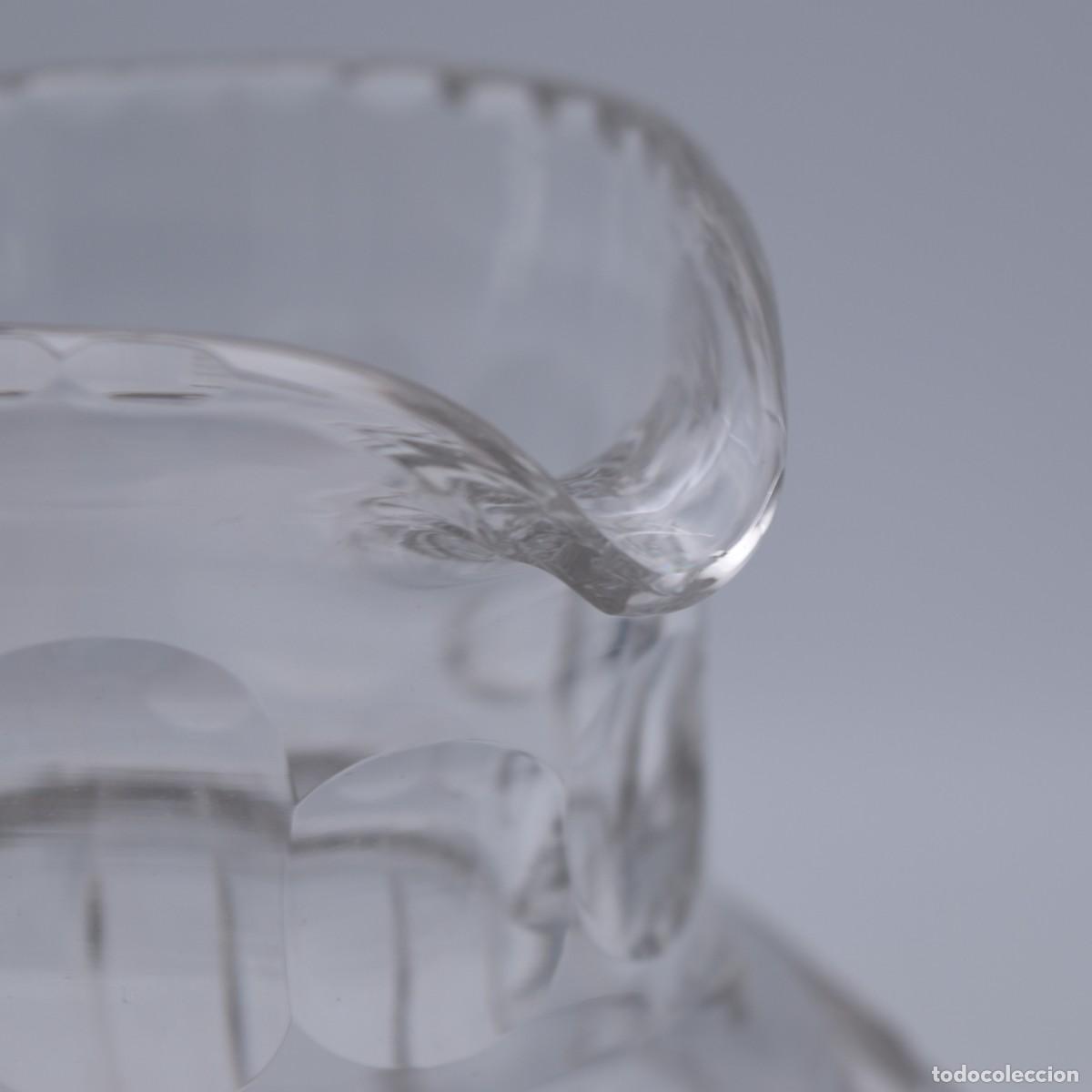 Antig&uuml;edades: Jarra de plata y cristal tallado - Foto 6