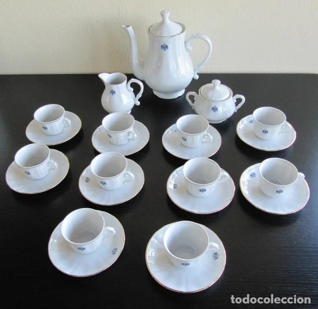 Antig&uuml;edades: ROYAL KENT &ndash; FINE PORCELAIN &ndash; JUEGO DE CAFE