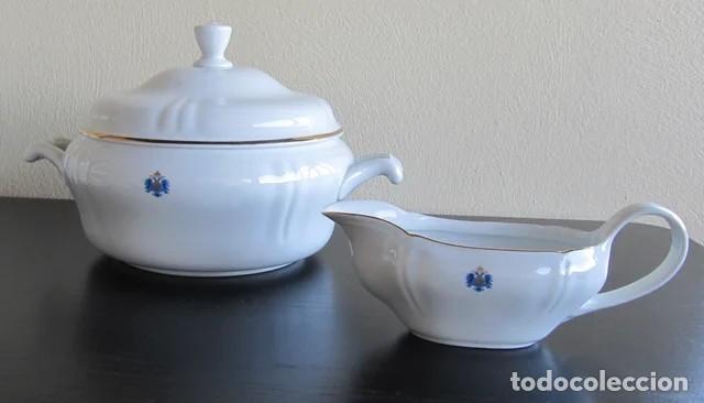 Antig&uuml;edades: ROYAL KENT &ndash; FINE PORCELAIN - SOPERA Y SALSERA