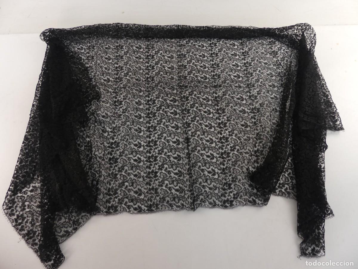 Oggetti Antichi: ANTIGUA MANTILLA MANTELLINA ENCAJE BLONDA