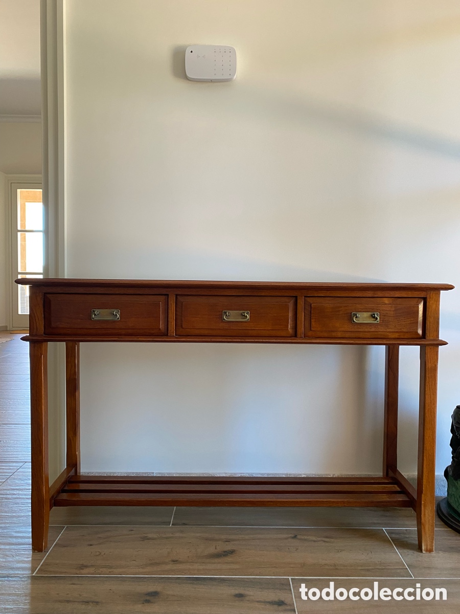 Antig&uuml;edades: Mesa de madera teca decoraci&oacute;n - Foto 2