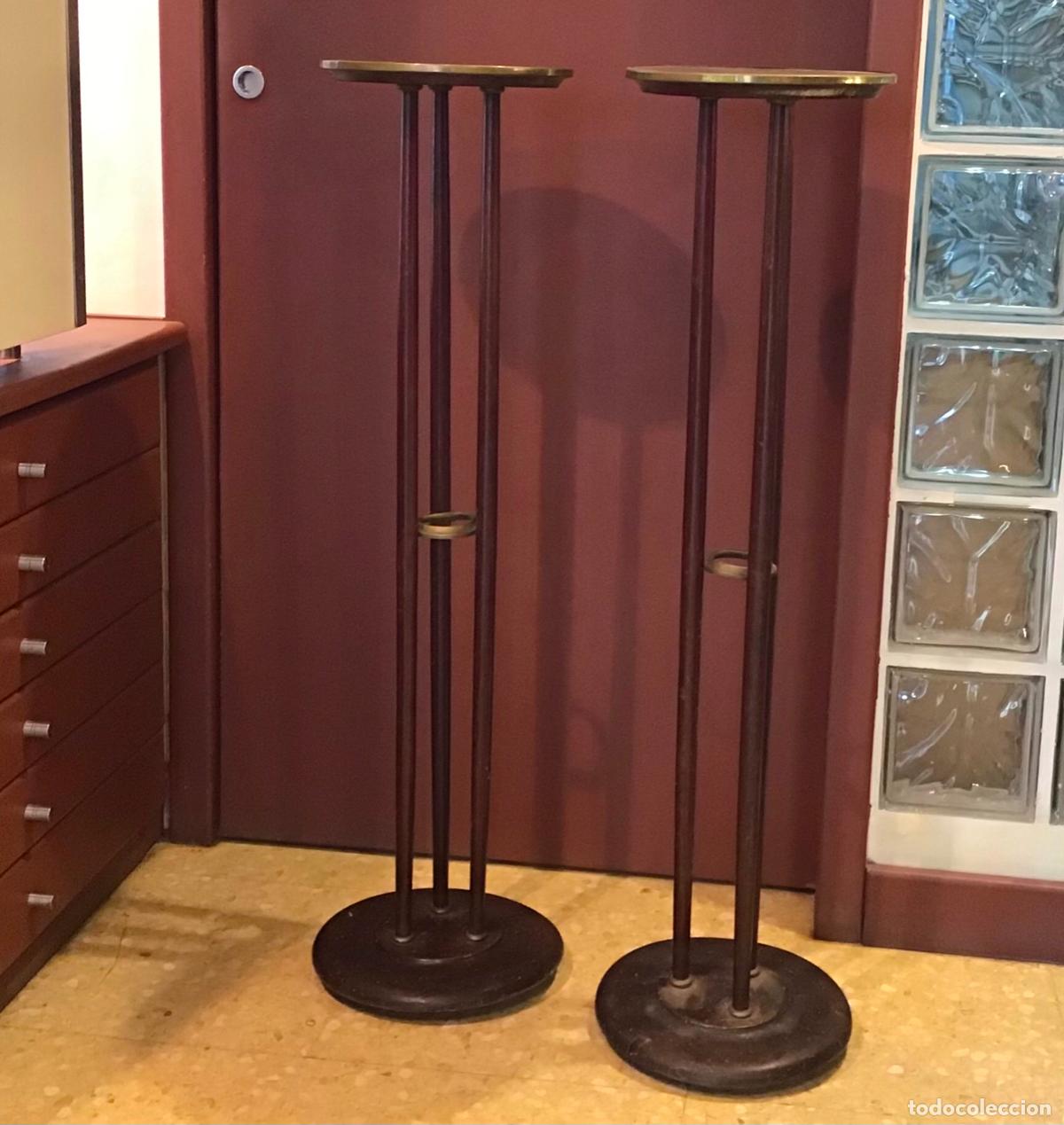Antig&uuml;edades: COLUMNAS ARTDECO PARA ESCULTURAS - Foto 1