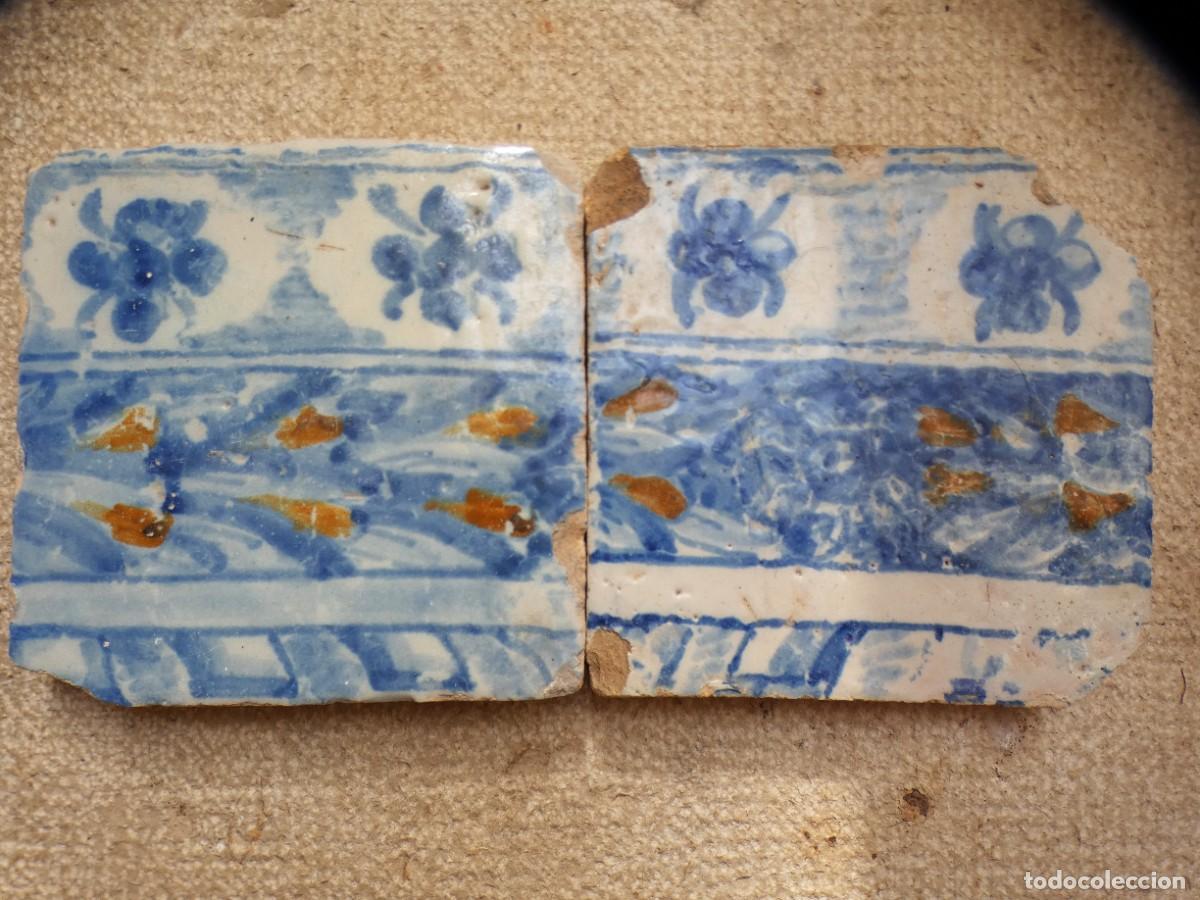 Antig&uuml;edades: Azulejo, Azulejos Espa&ntilde;ol siglo 17/18
