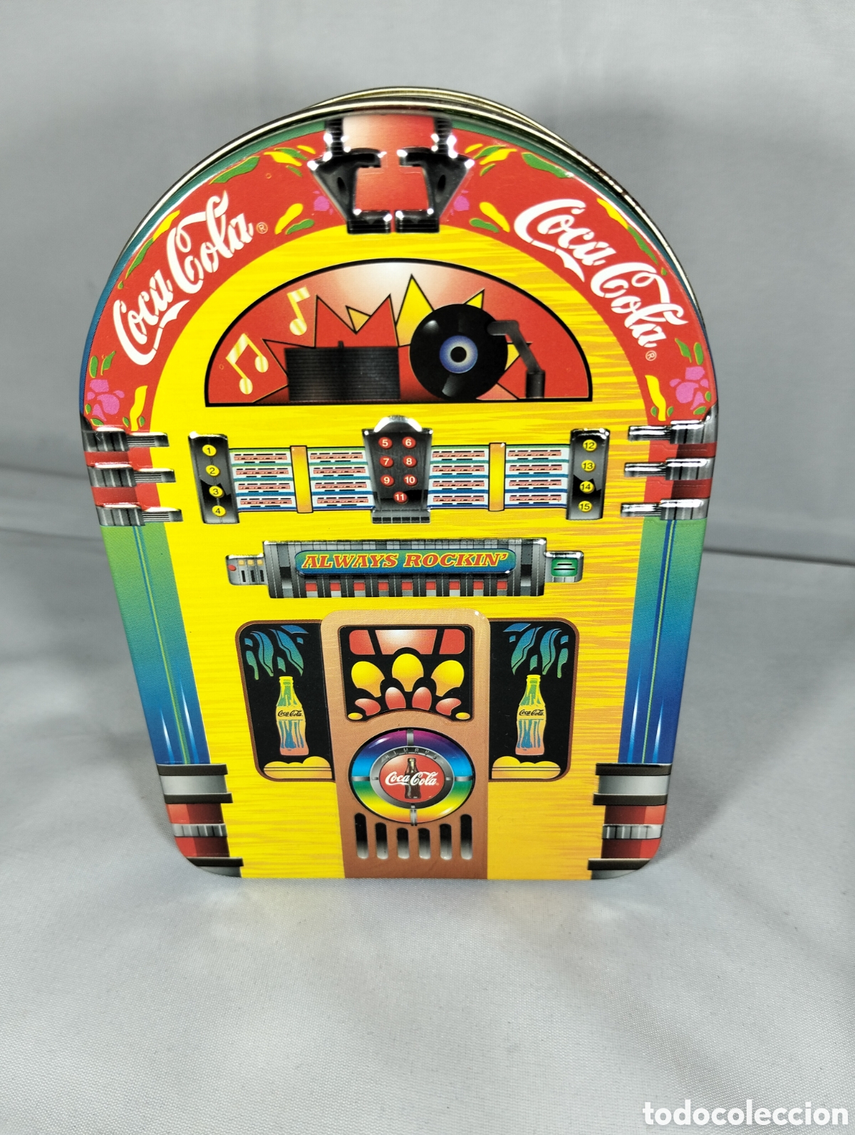 Antig&uuml;edades: Caja miniatura Coca-Cola antiguas