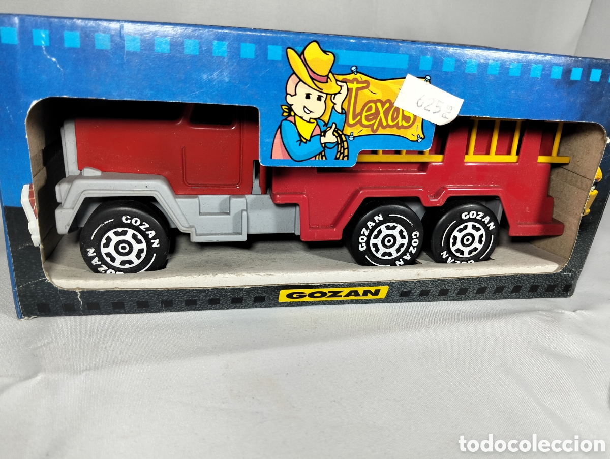 Antig&uuml;edades: Coche de bomberos Gozan Texas antiguo