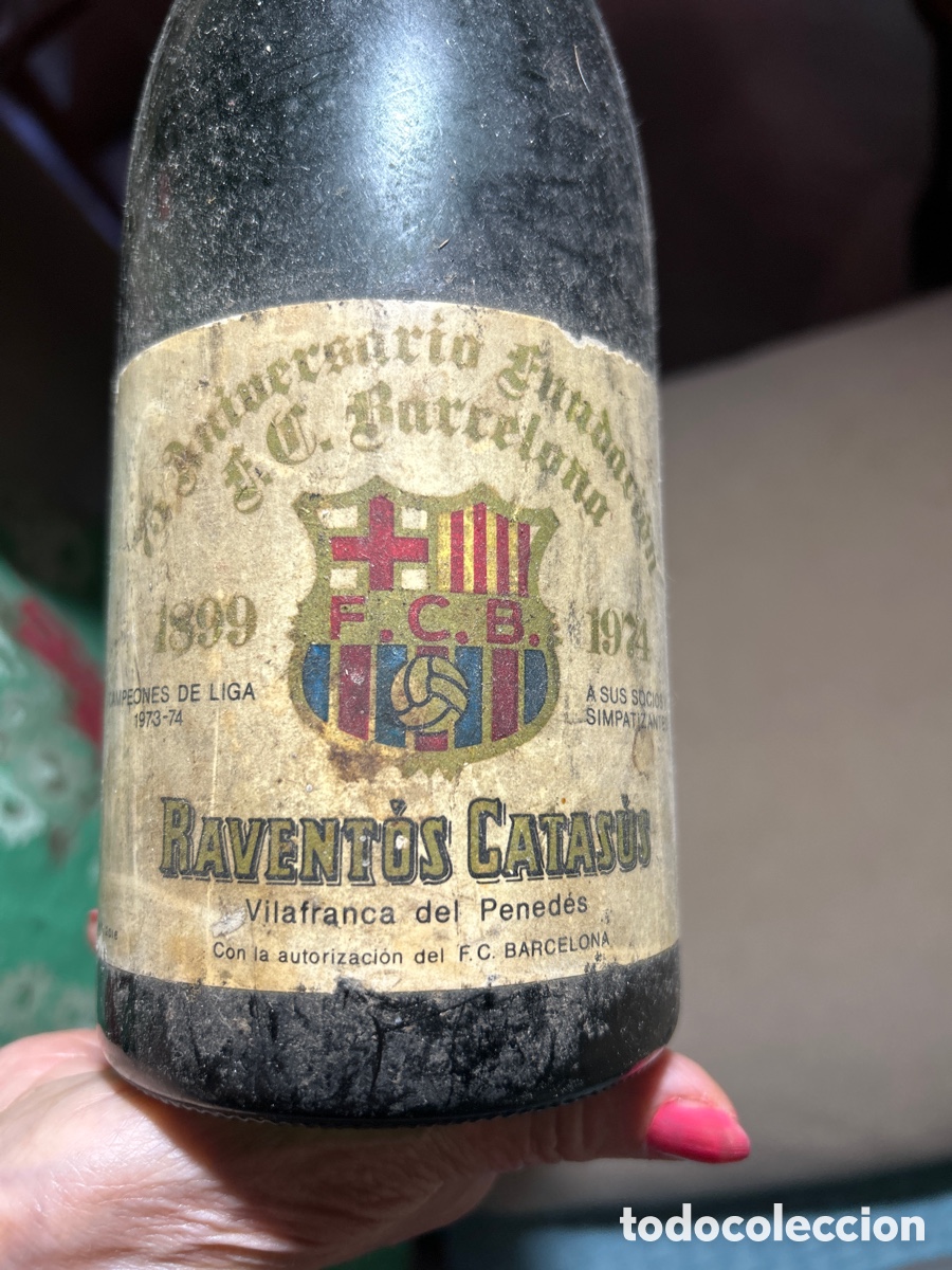 Antig&uuml;edades: Botella Cava Bar&ccedil;a coleccionista - Foto 3
