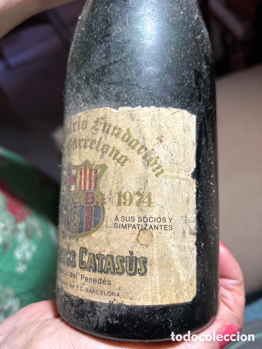 Antig&uuml;edades: Botella Cava Bar&ccedil;a coleccionista - Foto 4