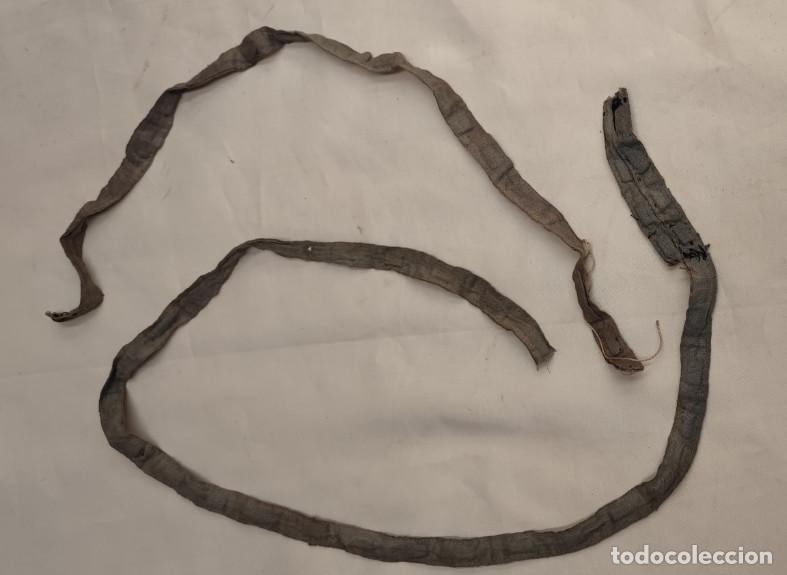 Antiques: ANTIGUAS BANDAS CON PLOMOS PARA EL VUELO DE LAS FALDAS, SIGLO XIX ?