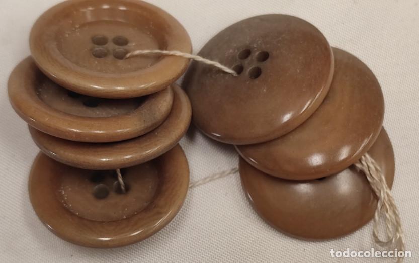 Antiquit&eacute;s: JUEGO DE 7 BOTONES ANTIGUOS