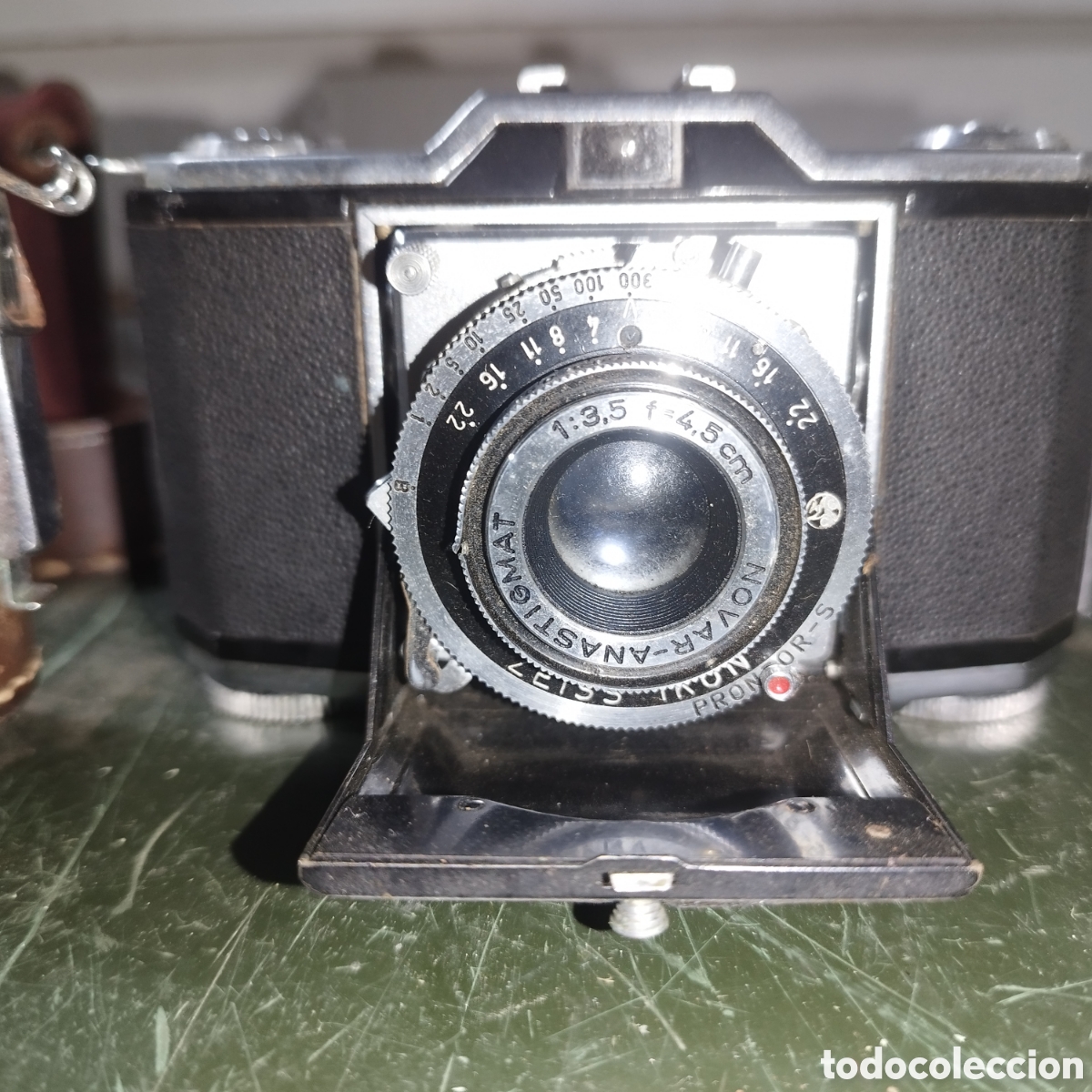 Antig&uuml;edades: Antigua camara de fotograf&iacute;a Zeiss Ikon Ikonta 35