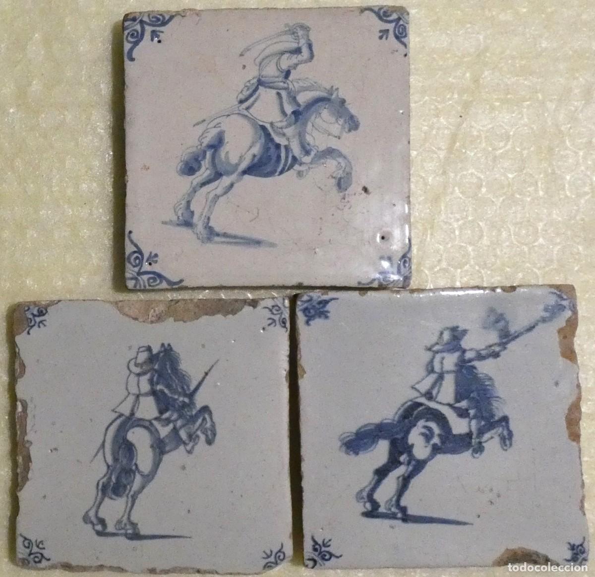 Antiquit&eacute;s: Azulejo, Azulejos holandeses siglo 18/19