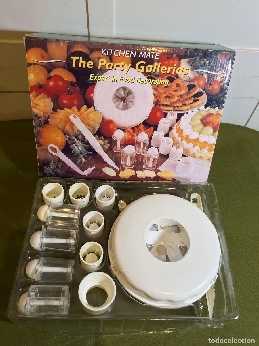 Antig&uuml;edades: Kit de decoraci&oacute;n culinaria Kitchenmate The Party Galleries Expert in Food Decorating completo utens