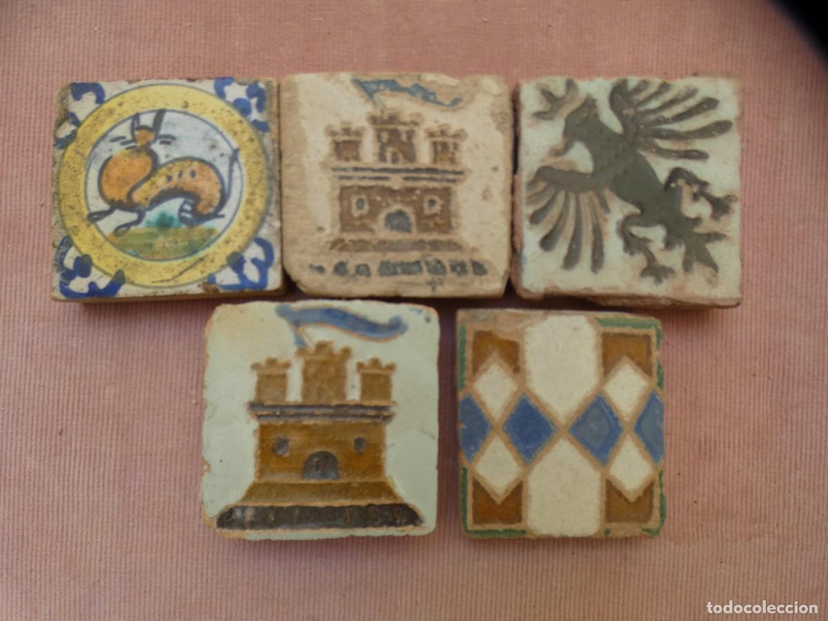 Antig&uuml;edades: Azulejo, Azulejos Olambrilla, Espa&ntilde;ol Sevilla siglo 19/20