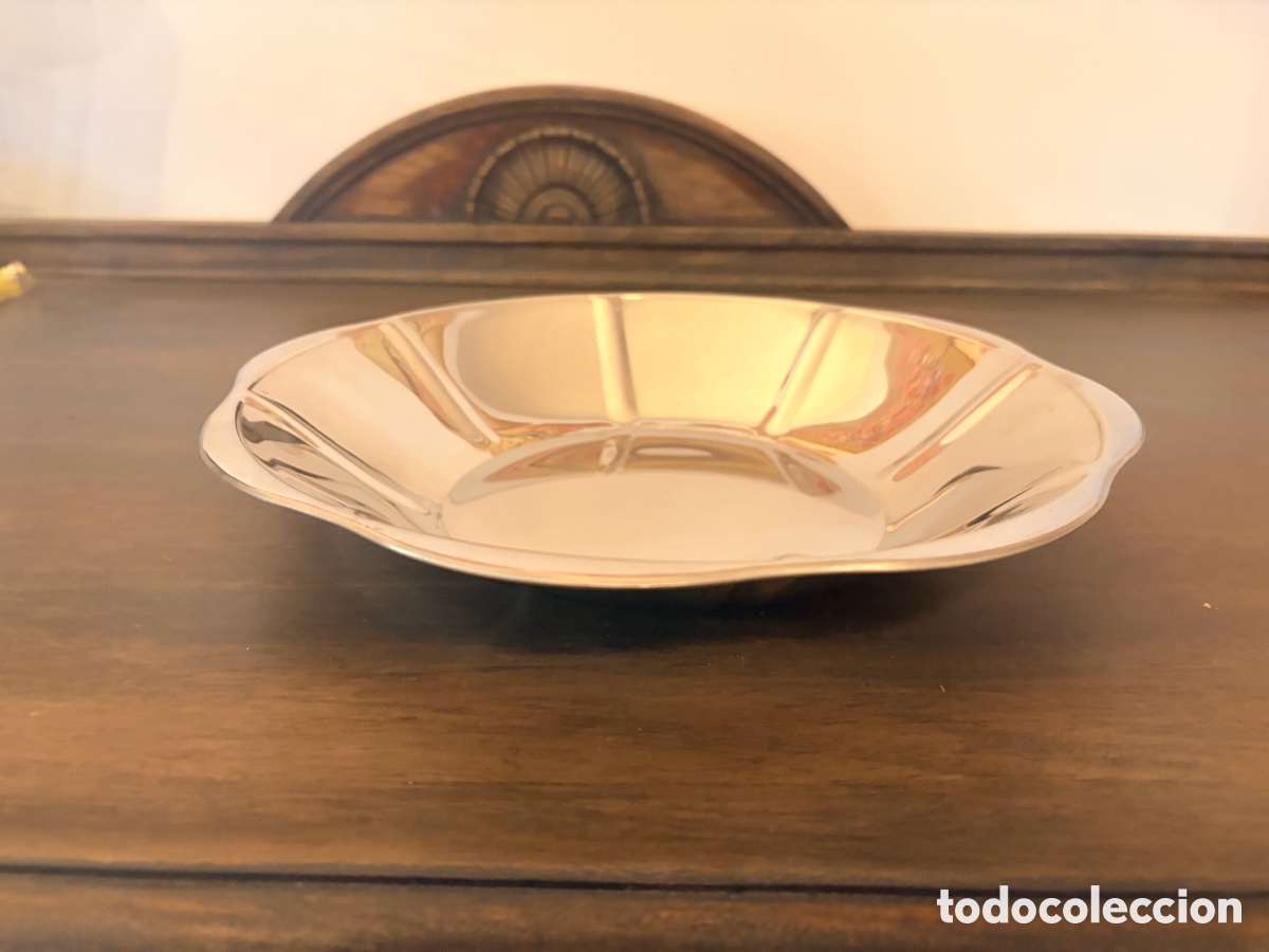Antig&uuml;edades: Cuenco plateado a&ntilde;os 60 - Foto 2