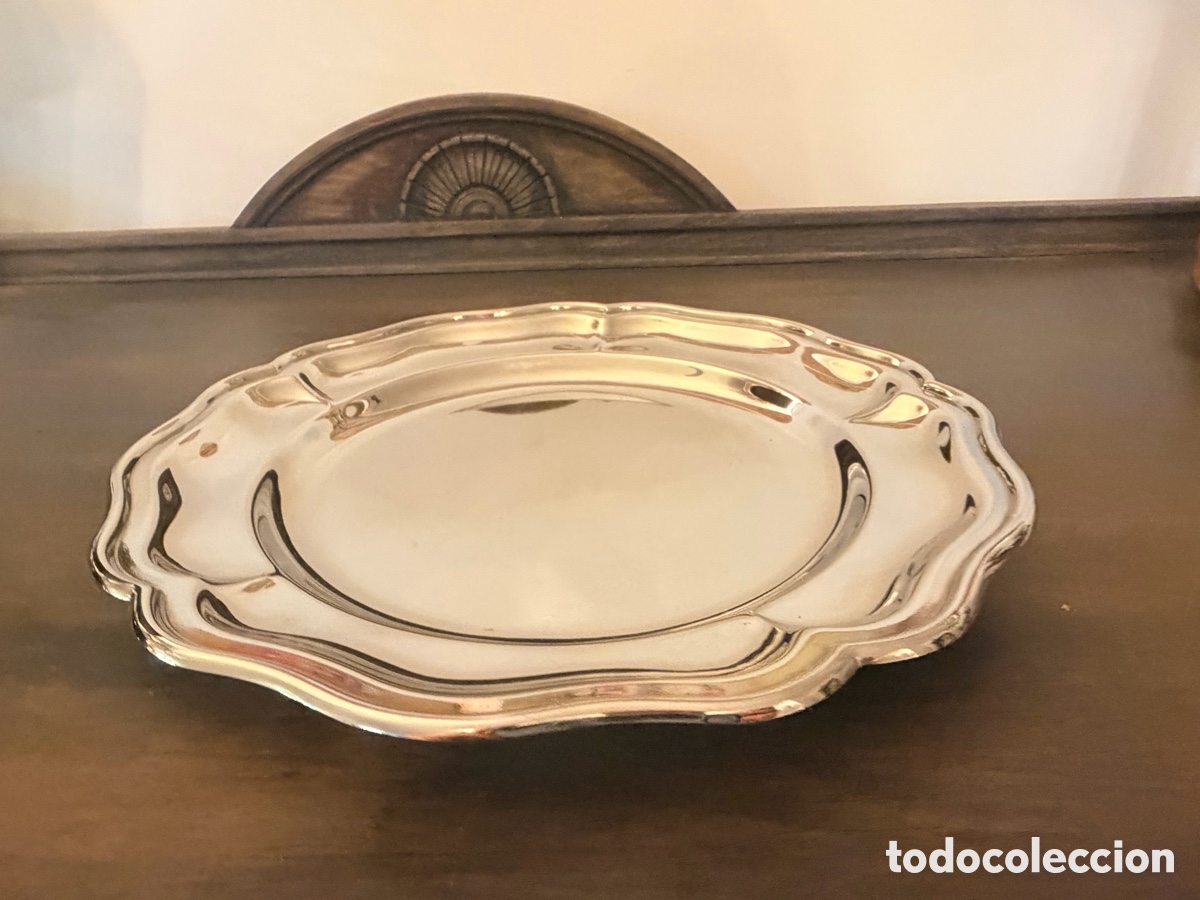 Antig&uuml;edades: Bandeja redonda a&ntilde;os 60