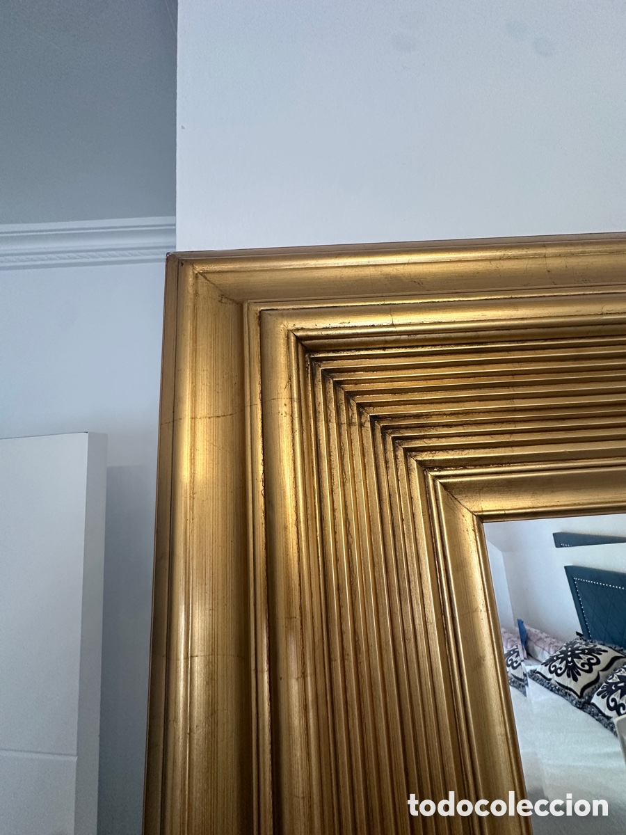 Antig&uuml;edades: Espejo XXL en pan de oro - Foto 1