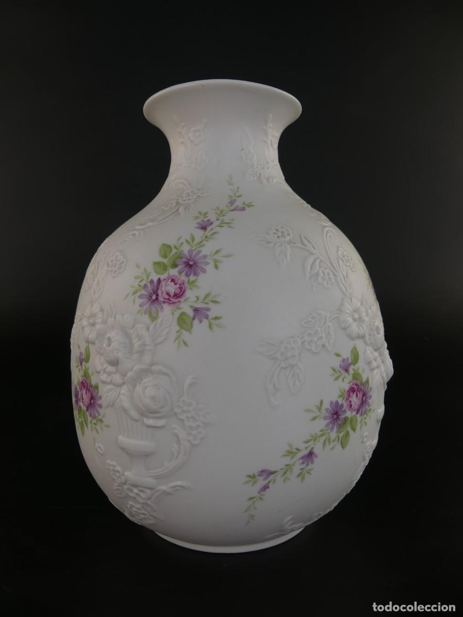 Antig&uuml;edades: PRECIOSO FLORERO DE PORCELANA AK KAISER WEST GERMANY