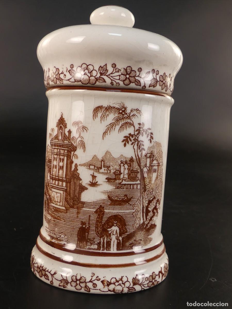 Antig&uuml;edades: ALBARELO DE CERAMICA DE LA CARTUJA PICKMAN SEVILLA