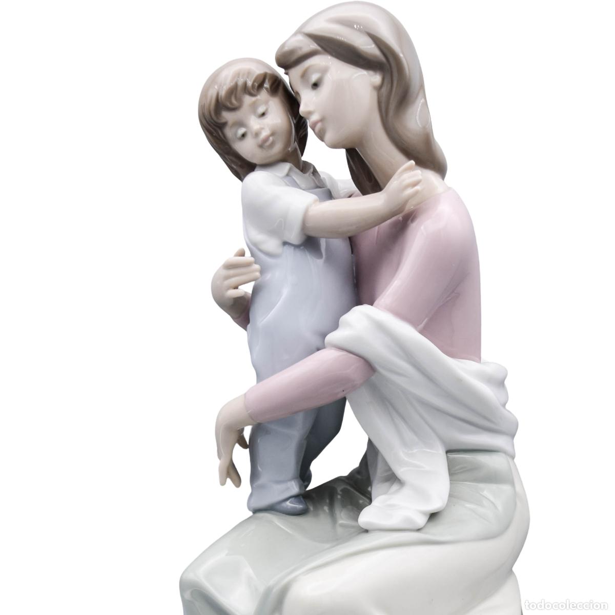 Antig&uuml;edades: Lladr&oacute; - Maternidad - Porcelana - Foto 1