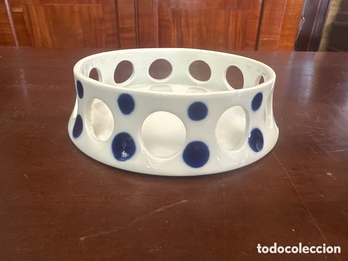 Antig&uuml;edades: BASE DE QUEIMADA DE PORCELANA DE SARGADELOS - Foto 5