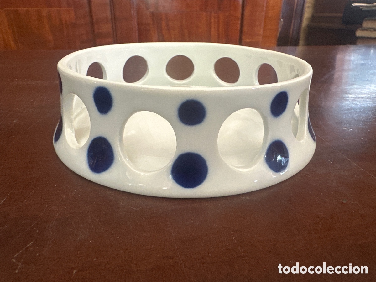 Antig&uuml;edades: BASE DE QUEIMADA DE PORCELANA DE SARGADELOS - Foto 1