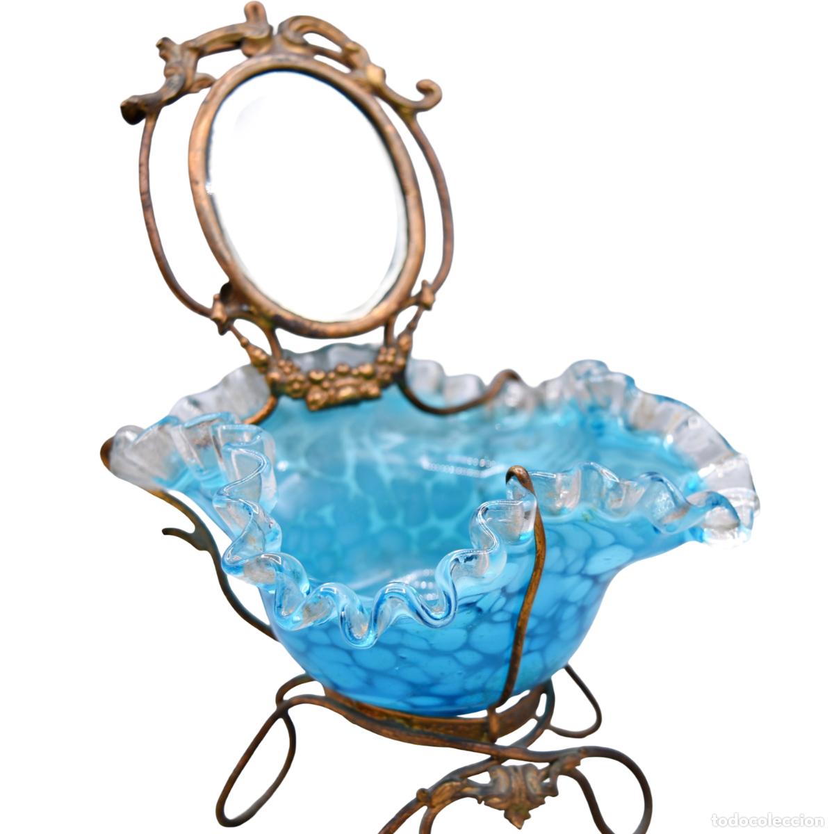 Antig&uuml;edades: Espejo de tocador art nouveau